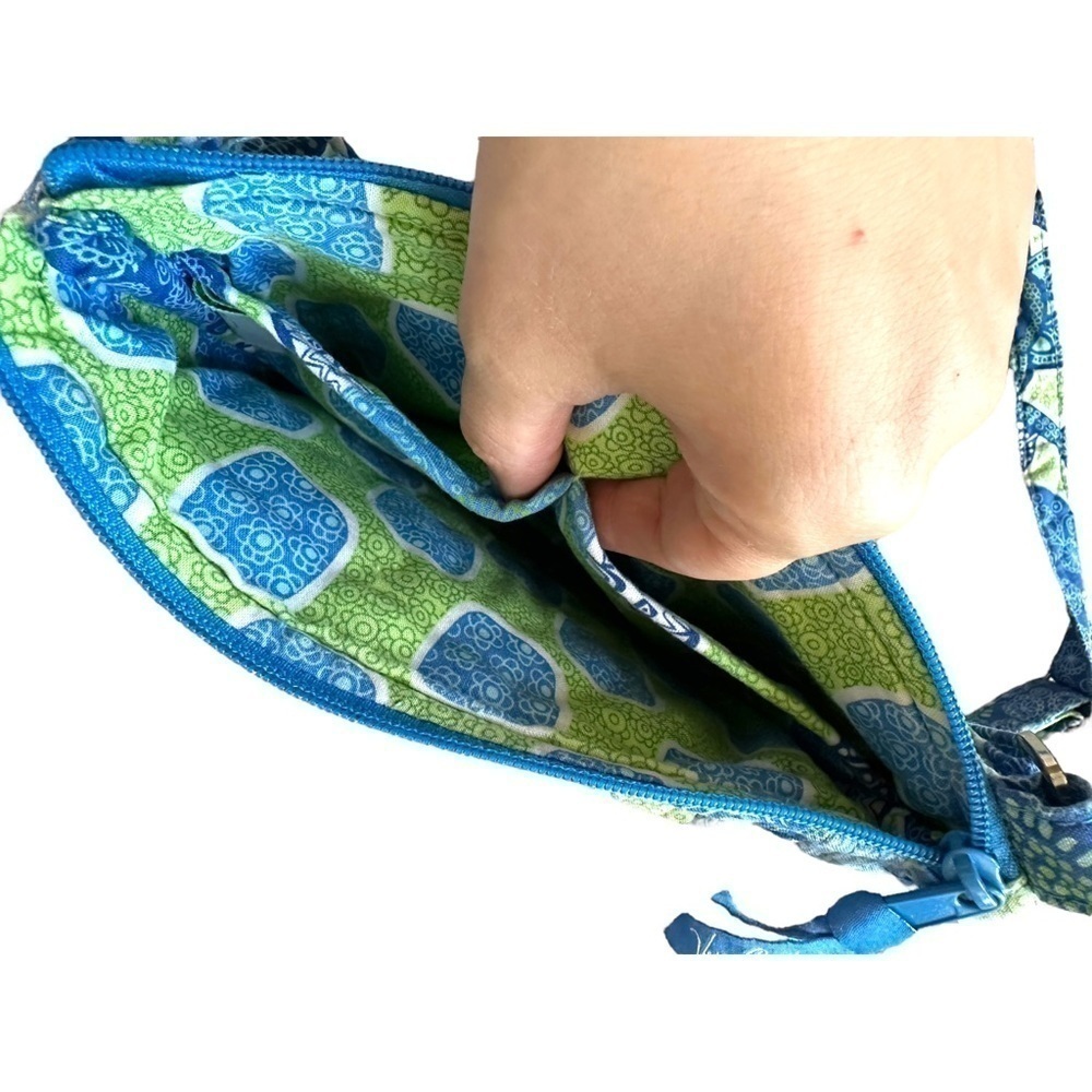 Rare Vera Bradley Lizzy in Doodle Daisy Shoulder bag purse crossbody floral - Picture 7 of 7
